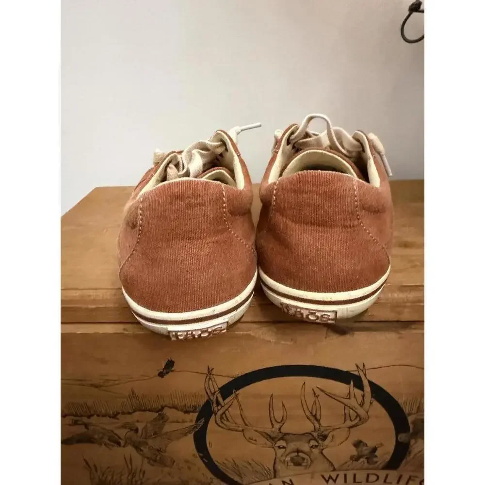 Taos Moc Star canvas sneakers in a terracotta Size 6 - Picture 5 of 8